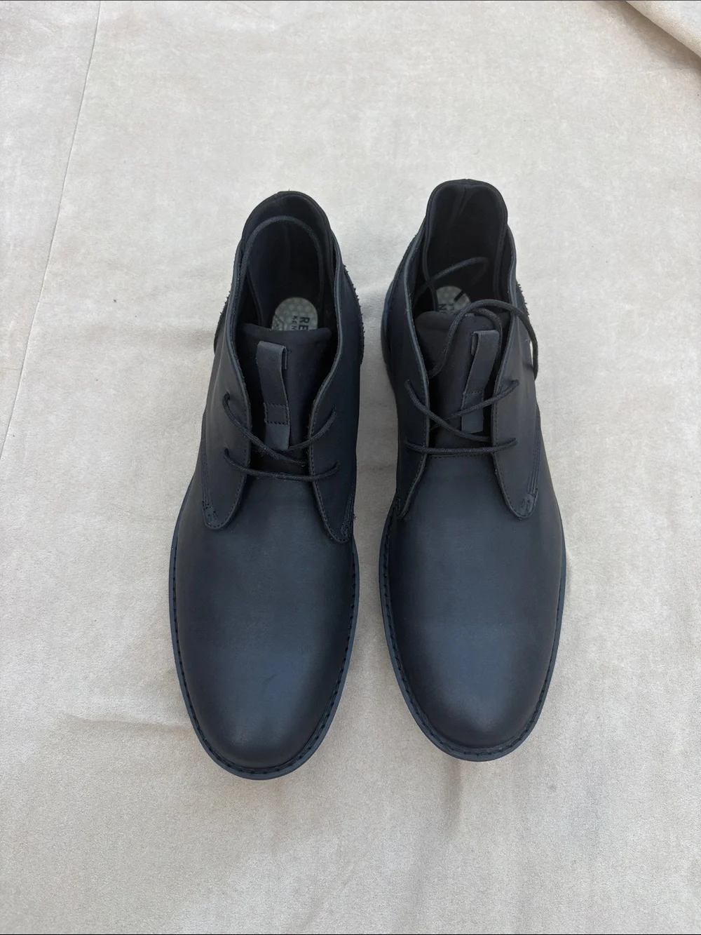 NEW 🥾Reaction by Kenneth Cole Men's Black Lace-Up Casual Chukka Boots - Sz 12